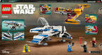 Lego конструктор Star Wars Истребитель Новой Республики E-Wing против Звездного истребителя Шин Хати 75364erc