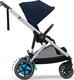 Cybex прогулочная коляска eGazelle S SLV Ocean Blue 2024 524000529bbg
