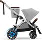 Cybex прогулочная коляска eGazelle S SLV Stone Grey 2024 524000523bbg