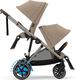 Cybex прогулочная коляска eGazelle S TPE Almond Beige 2024 524000547bbg