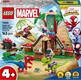 Lego конструктор Spidey битва павука та раптора Гоббі у штаб-будинку на дереві 11200erc