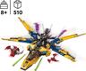 Lego конструктор Ninjago суперштормовий реактивний літак Рас і Арін 71833erc