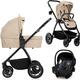 Lionelo универсальная коляска 3 в 1 Meril BEIGE SAND LO-MERIL 3IN1 BEIGE SAND