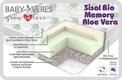 Верес матрац Sisal Bio Memory Aloe vera 120х60х10 cм 50.7.13ver