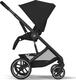 Cybex прогулочная коляска Balios S Lux BLK Moon Black (с бампером) 524001171bbg