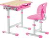 FUNDESK комплект парта + стілець трансформери Piccolino III Pink-w Piccolino III Pink-w
