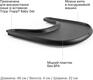 Stokke столешница Tray для стульчика Tripp Trapp Black 428502
