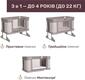 Chicco дитяче ліжко 3в1 Next2Me Forever цвет 10 79650.10