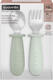Suavinex набір столових приборів із сталі Colour Essence зеленый 402912bbg