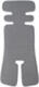 FreeON підкладка для коляски та автокрісла Grey-White 48716vsg