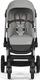 Cybex универсальная коляска Eos Lux SLV Stone Grey (з бампером) 524001277bbg