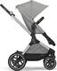 Cybex универсальная коляска Eos Lux SLV Stone Grey (з бампером) 524001277bbg