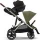 Cybex прогулянкова коляска Gazelle S TPE Moss Green 525000121bbg