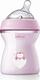 Chicco бутылка пластиковая Natural Feeling силиконовая соска 250 мл девочка 81323.10