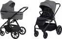 Espiro універсальна коляска 2 в 1 YOGA 117 GRAY ZEN VOICE 5905683801164