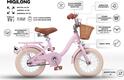 Miqilong дитячий велосипед LS 12 розовый RBB-LS12-PINK