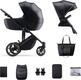 Kinderkraft универсальная коляска 2в1 Prime 2 Venezian Black KSPRIM02BLK2000