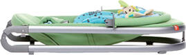 Geoby шезлонг YY130 Салатовый с голубым 7292iti